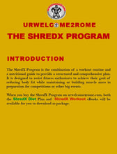 Load image into Gallery viewer, The ShredX Program