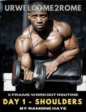 Load image into Gallery viewer, X Frame Workout Routine - Day 1 - Shoulders